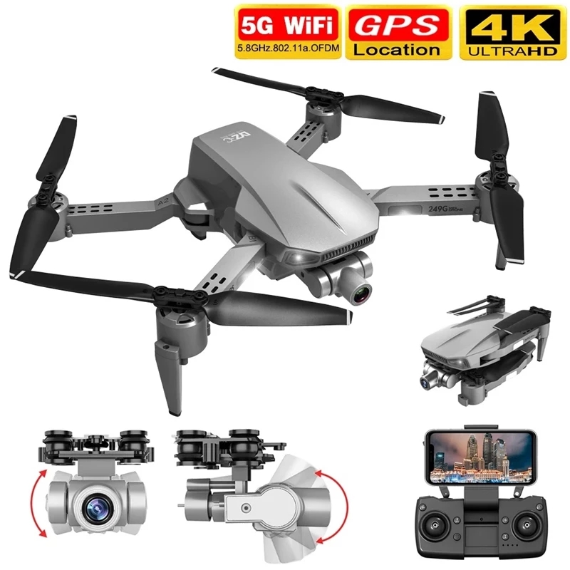 New GPS Drone With 4K Dual Camera 5G WIFI FPV Drones Optical Flow Foldable RC Quadcopter 4K Professional Drone 1.2KM Distance, 4k single box 1pcs
New GPS Drone With 4K Dual Camera 5G WIFI FPV Drones Optical Flow Foldable RC Quadcopter 4K Professional Drone 1.2KM Distance, 4k single box 1pcs
