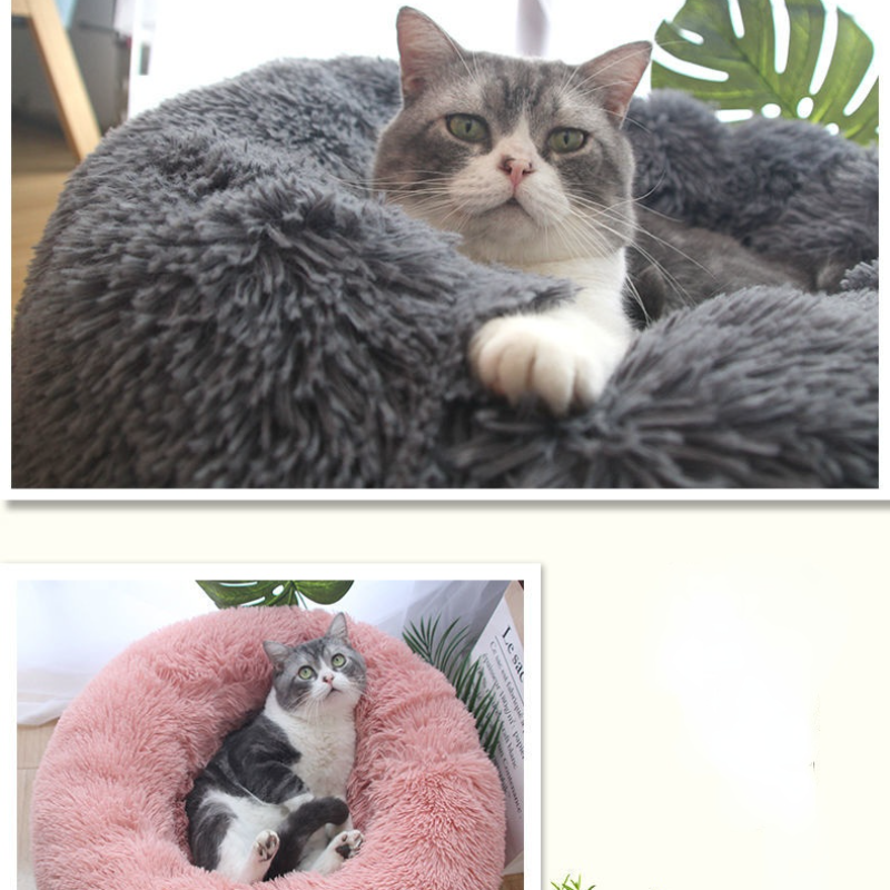 Pet Cat Litter Winter Teddy Kennel Mat for all Seasons Removable and Washable Small Large Dog Supplies Cat Bed Dirt Resistance