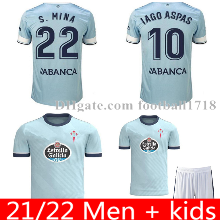 Man Kids kit 21 22 RC Celta de Vigo Soccer Jersey LOBOTKA IAGO ASPAS SANTL MINA Football Shirt SISTO BOUFAL camiseta futbol Kits sets, 21/22 men home
Man Kids kit 21 22 RC Celta de Vigo Soccer Jersey LOBOTKA IAGO ASPAS SANTL MINA Football Shirt SISTO BOUFAL camiseta futbol Kits sets, 21/22 men home