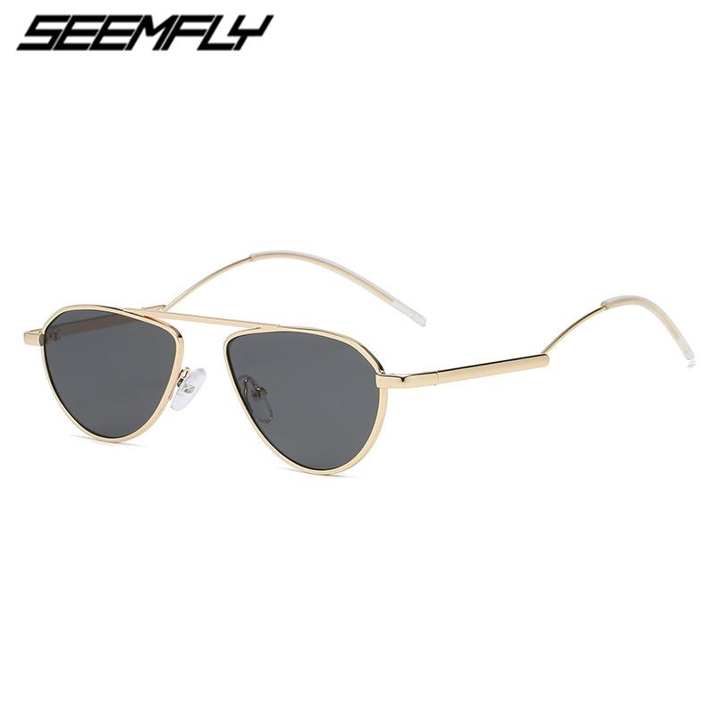 Sunglasses Seemfly Fashion Men Women Metal Small Frame Sun Glasses Ocean Lens Unisex Eyewear UV400 Shades Oculos Gafas De Sol
Sunglasses Seemfly Fashion Men Women Metal Small Frame Sun Glasses Ocean Lens Unisex Eyewear UV400 Shades Oculos Gafas De Sol