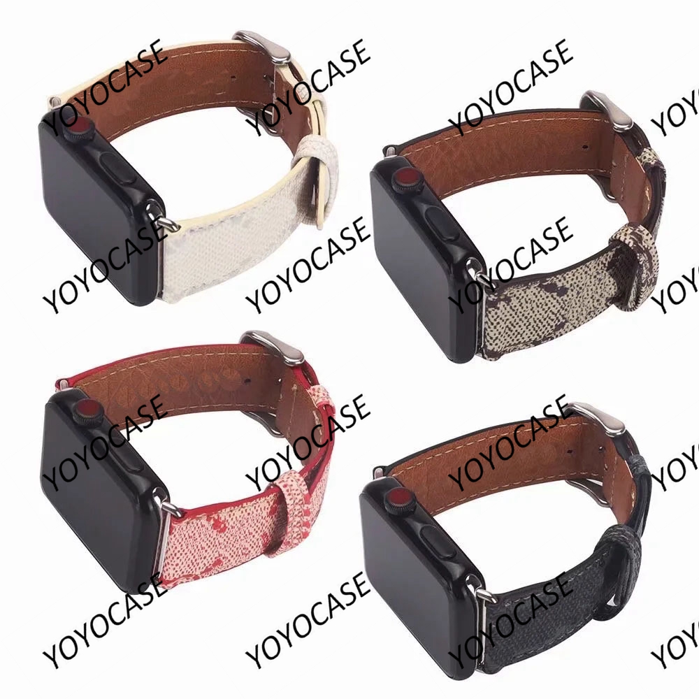 New Designer Leather Strap for Apple Watch Band Series 6 5 4 3 2 40mm 44mm 38mm 42mm Bracelet for iWatch Belt YY18
New Designer Leather Strap for Apple Watch Band Series 6 5 4 3 2 40mm 44mm 38mm 42mm Bracelet for iWatch Belt YY18