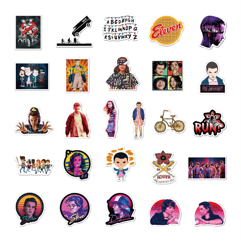 Notebook Funny TV Show Stickers DIY Graffiti Waterproof Decals For Car Helmet Guitar Laptops Luggage Bike Phone Gift Decoration 50pcs