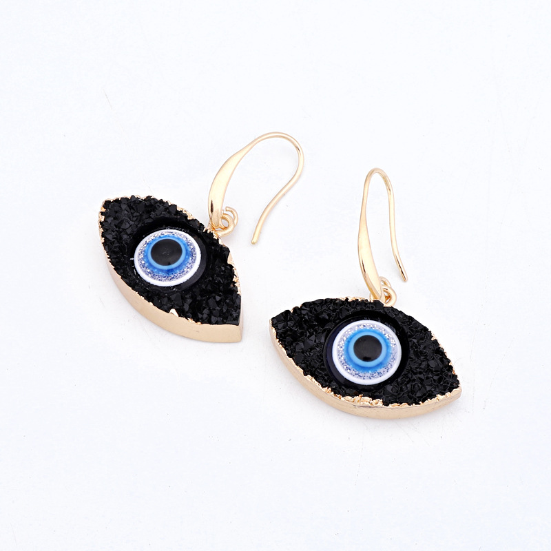 Fashion Eye druzy drusy earrings gold plated Geometry faux natural stone resin earrings for women jewelry
Fashion Eye druzy drusy earrings gold plated Geometry faux natural stone resin earrings for women jewelry