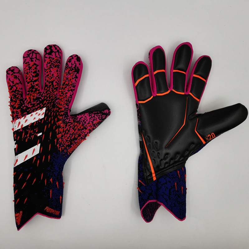4MM New Goalkeeper Finger Protection Professional Men Football Gloves Adults Kids Thicker Goalie Soccer glove