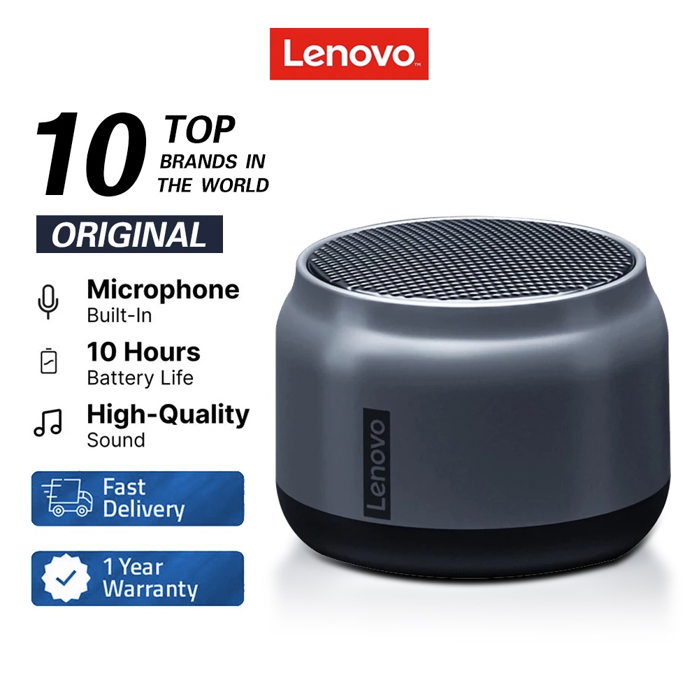 

Original Lenovo K3 Portable Bluetooth Speaker HiFi Stereo Surround Sound Subwoofer Wireless Speaer Loudspeaker Mini Sound Box