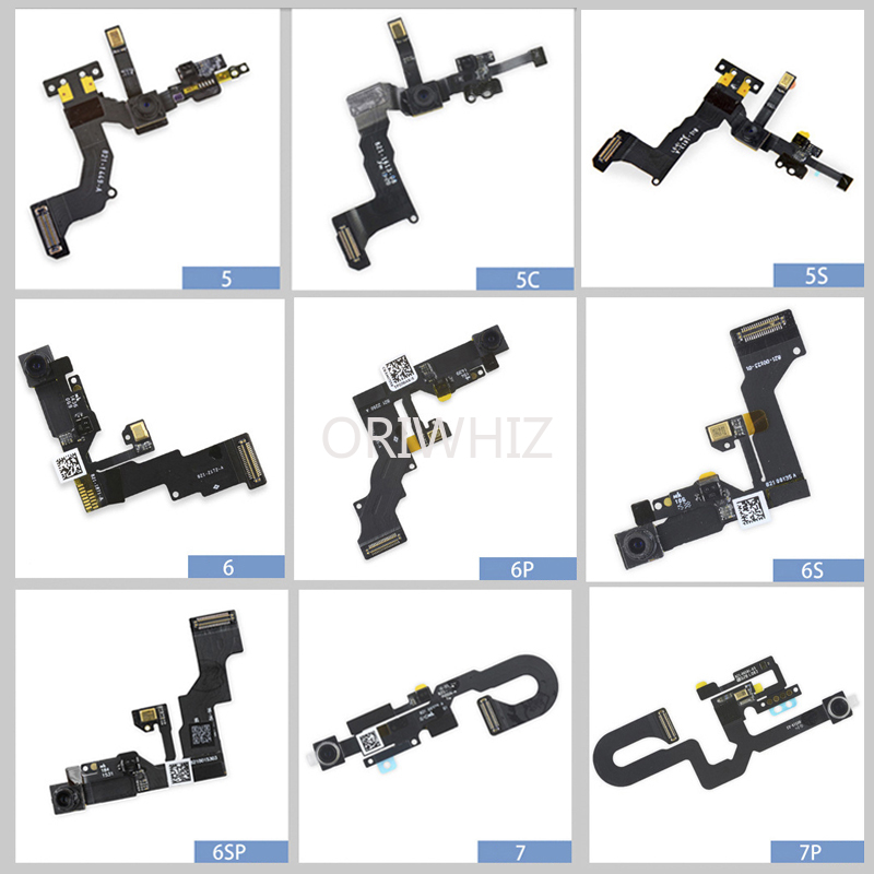Front Camera with Sensor Proximity Light and Microphone Flex Cable Replacement for iPhone 5 5s 5c 6 6s 6plus 7 8 7plus 8plus
Front Camera with Sensor Proximity Light and Microphone Flex Cable Replacement for iPhone 5 5s 5c 6 6s 6plus 7 8 7plus 8plus