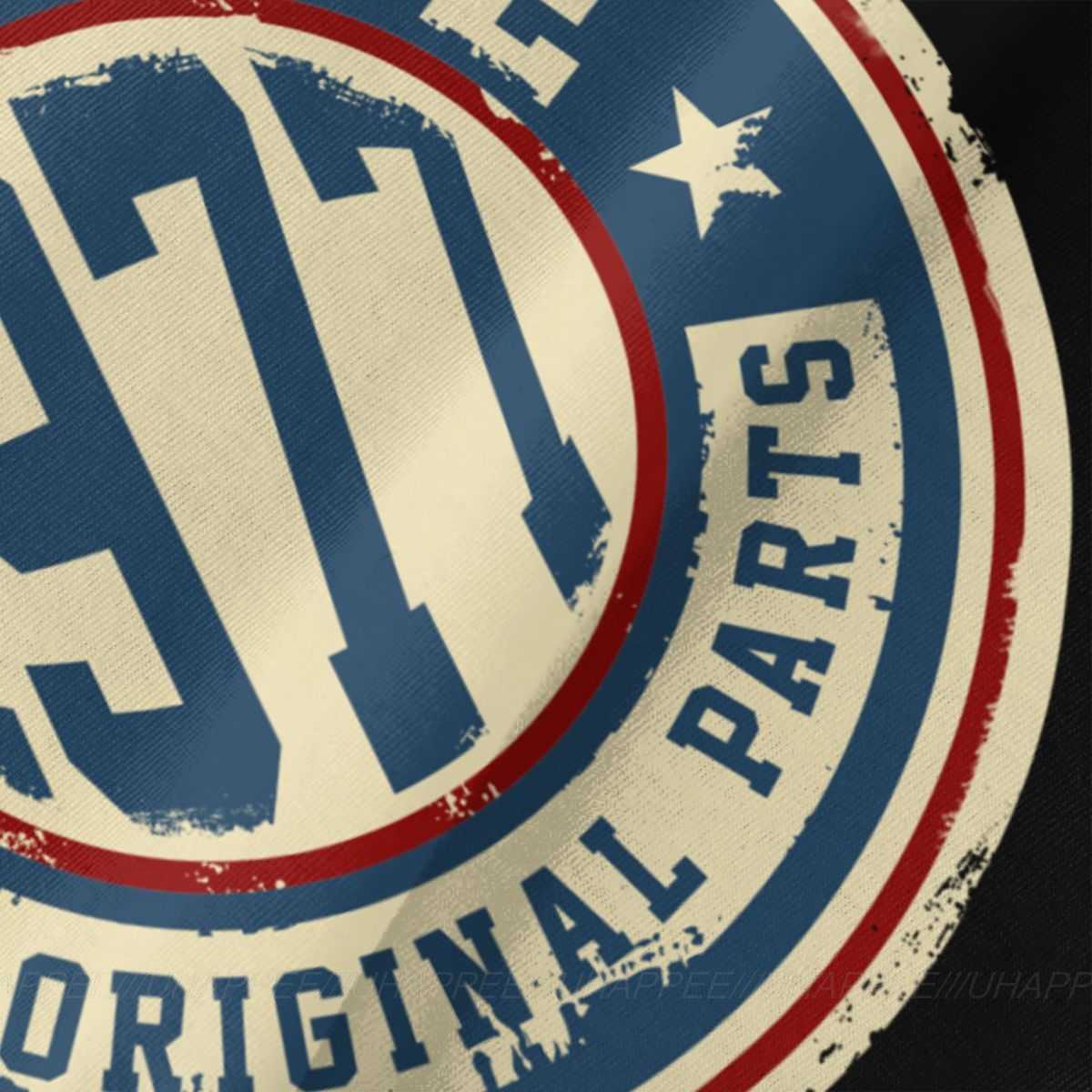 Custom Made 40th Birthday Gift Vintage 1977 All Original Parts T Shirt Mens Print Short Sleeved Round Neck T-Shirts 210629