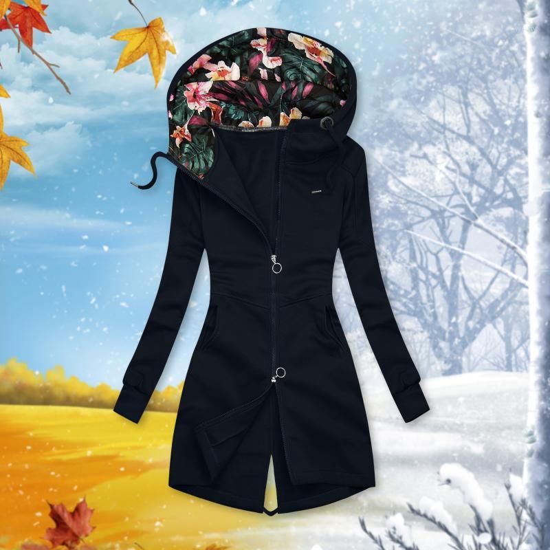 Women' Jackets Fashion Trench Coat Print Hooded Solid Color Turtleneck Zipper Pocket Sweatshirt Jacket Female Clothing, Navy blue
Women' Jackets Fashion Trench Coat Print Hooded Solid Color Turtleneck Zipper Pocket Sweatshirt Jacket Female Clothing, Navy blue
