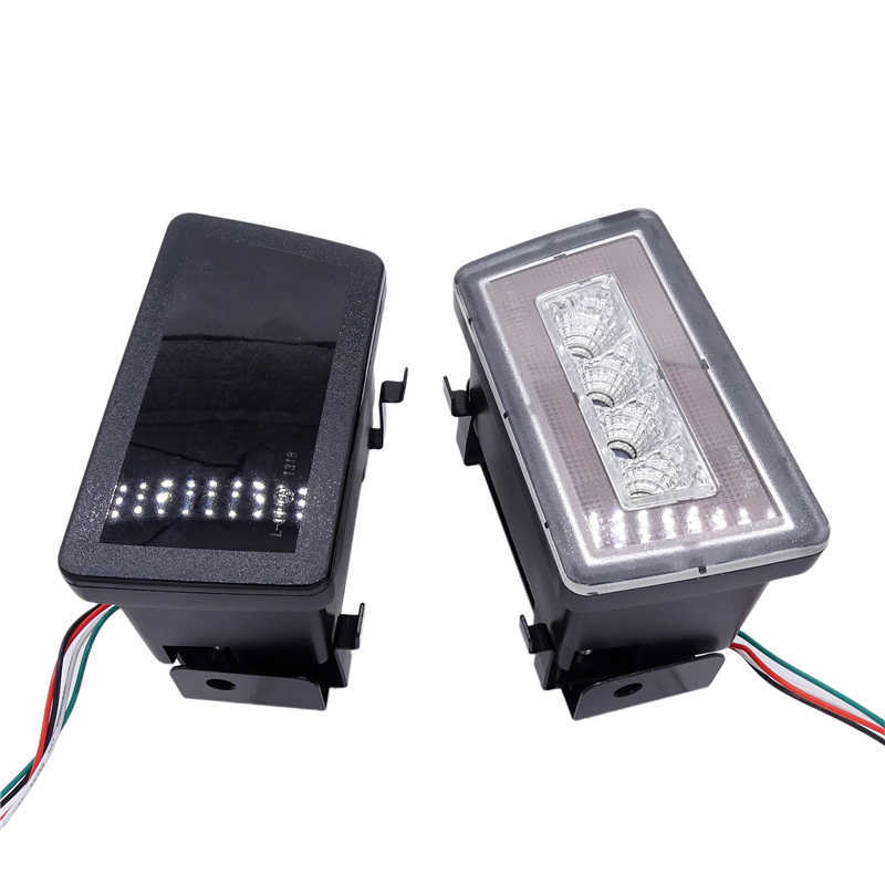 2025 new 2025 new For Subaru Impreza WRX/STi XV Crosstrek 11-19 Red Lens 3-In-1 LED Rear Fog Kit Tail Brake Lamp Backup Reverse Light car