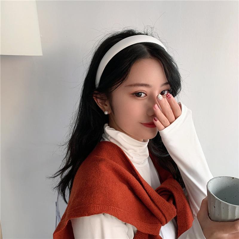 2021 Korean Version Of The Pure Color Temperament Headband Female Small Fragrance Wind Wash Leather Hair Accessories
2021 Korean Version Of The Pure Color Temperament Headband Female Small Fragrance Wind Wash Leather Hair Accessories