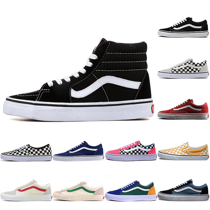2021 Cheaper Mens Womens Van Canvas Casual Shoes Skateboard Off The Wall Old Skool Fear Of God Black White Checkered Designer skating Sneakers Skate Trainers 36-44, A08
2021 Cheaper Mens Womens Van Canvas Casual Shoes Skateboard Off The Wall Old Skool Fear Of God Black White Checkered Designer skating Sneakers Skate Trainers 36-44, A08