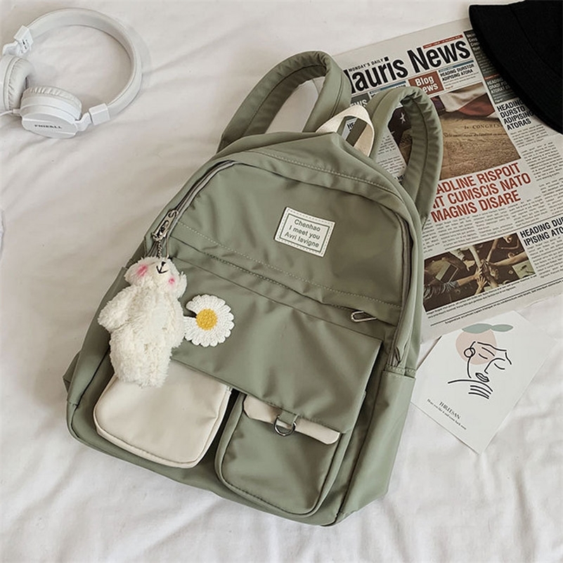 Women Backpack School Bags for Teenage Girls student backpack Pink Capacity Bookbags Preppy Style SchoolBag Female 210303, Green
Women Backpack School Bags for Teenage Girls student backpack Pink Capacity Bookbags Preppy Style SchoolBag Female 210303, Green