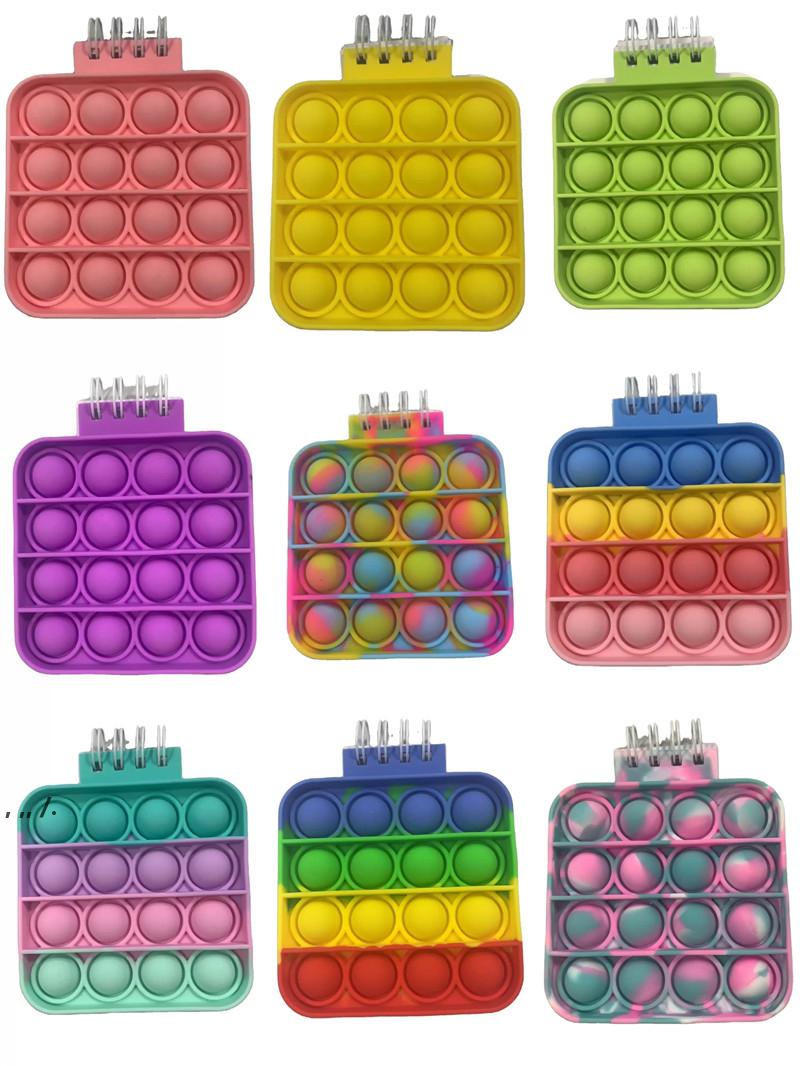 Fidget Toys Rainbow Mini Notebook Colorful Bag Push Bubble Sensory Squishy Stress Reliever Autism Needs Anti-stress Toy RRB11195
Fidget Toys Rainbow Mini Notebook Colorful Bag Push Bubble Sensory Squishy Stress Reliever Autism Needs Anti-stress Toy RRB11195