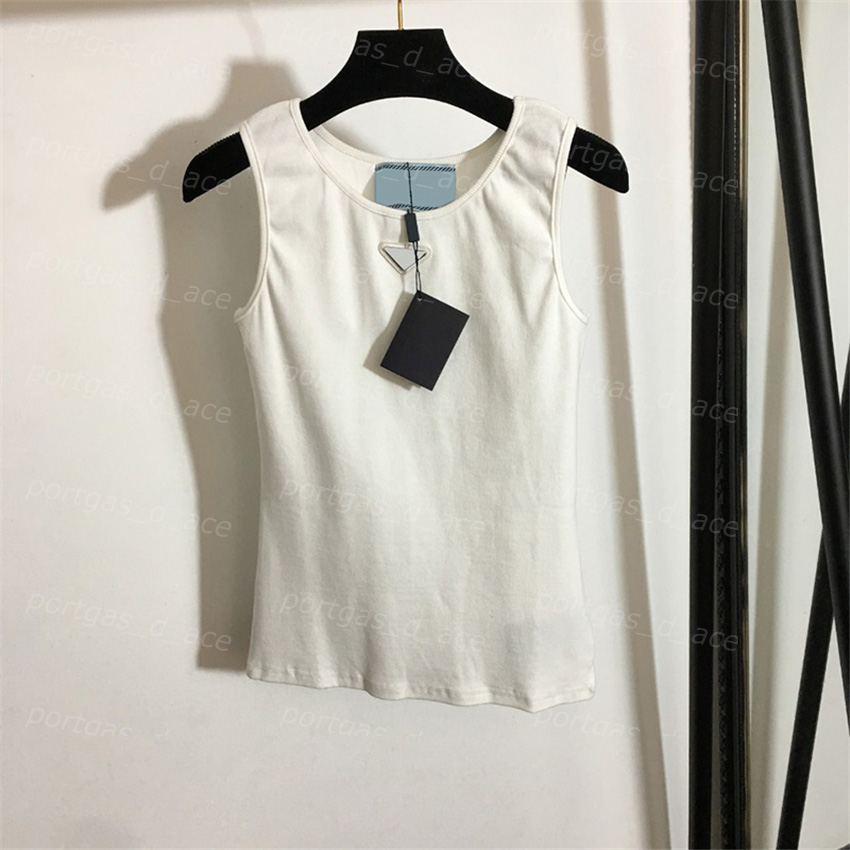 Triangle Badge Knit Camis Womens Crew Neck Tank Tops Vintage White Black Knitted Bottoming Tanks, Black #20215486
Triangle Badge Knit Camis Womens Crew Neck Tank Tops Vintage White Black Knitted Bottoming Tanks, Black #20215486