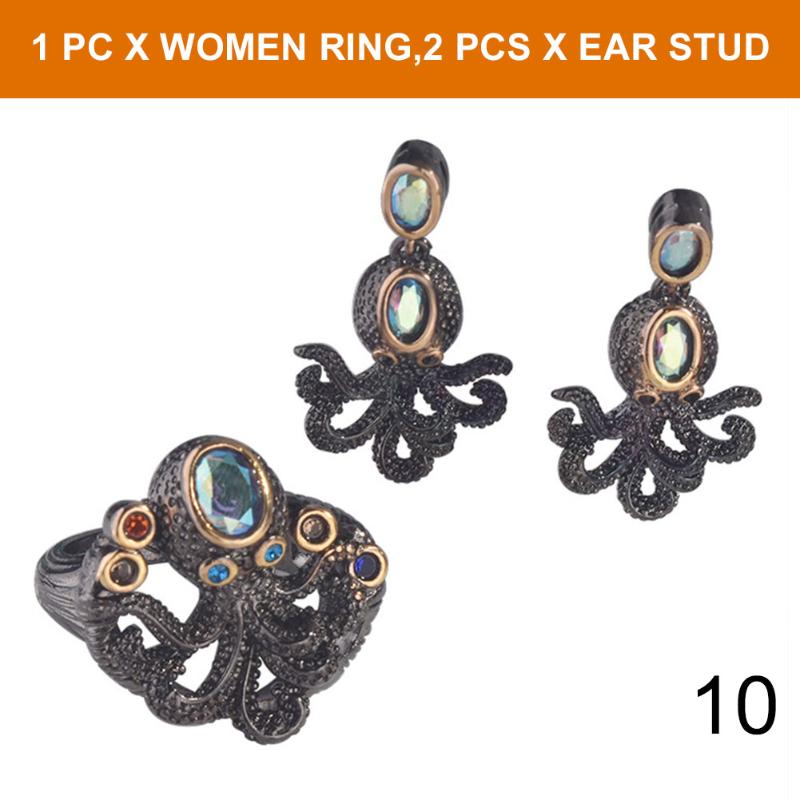 Earrings & Necklace Women Jewelry Set Dating Elegant Accessories Fashion Antique Ring Earings Casual Squid Shape Charm Gift Daily Copper Par, Silver
Earrings & Necklace Women Jewelry Set Dating Elegant Accessories Fashion Antique Ring Earings Casual Squid Shape Charm Gift Daily Copper Par, Silver