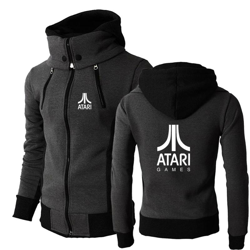 Men's Hoodies & Sweatshirts 2021 ATARI Games Printing Spring Autumn Zipper Sportswear Harajuku Style Sweatshirt Hooded Solid Wild Coats, Black
Men's Hoodies & Sweatshirts 2021 ATARI Games Printing Spring Autumn Zipper Sportswear Harajuku Style Sweatshirt Hooded Solid Wild Coats, Black
