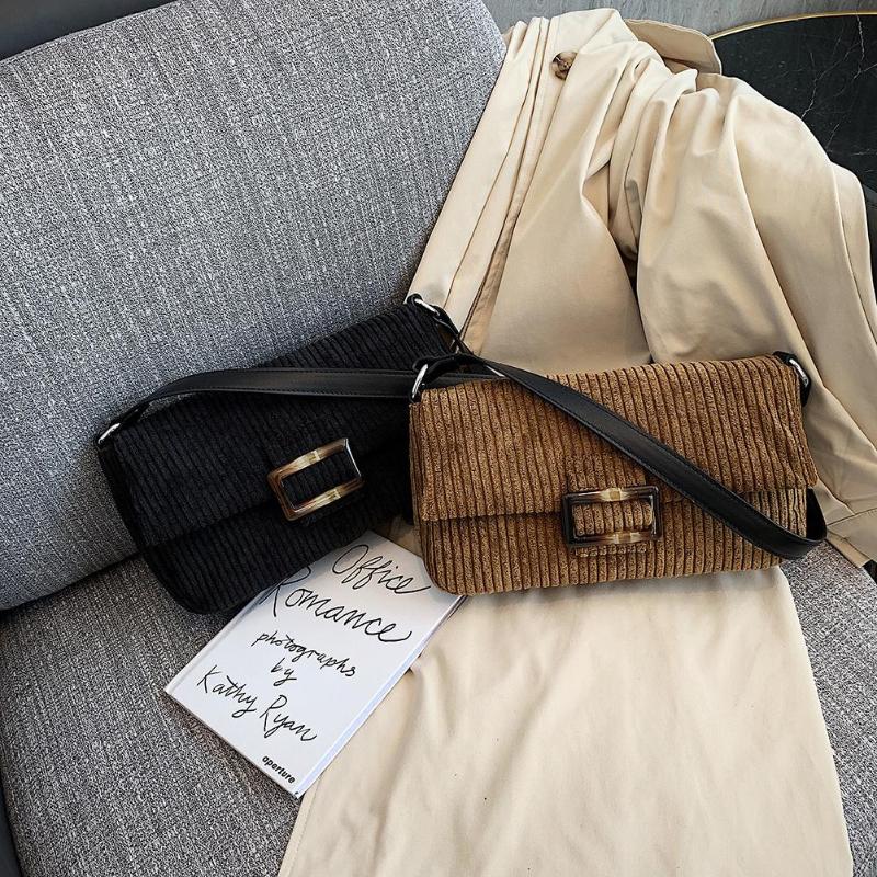 Hot Sale Handbag Elegant Corduroy Shoulder Handbag Women Totes Shopping Solid Color Shoulder Bags for Hiking and Travel Purse, Black
Hot Sale Handbag Elegant Corduroy Shoulder Handbag Women Totes Shopping Solid Color Shoulder Bags for Hiking and Travel Purse, Black