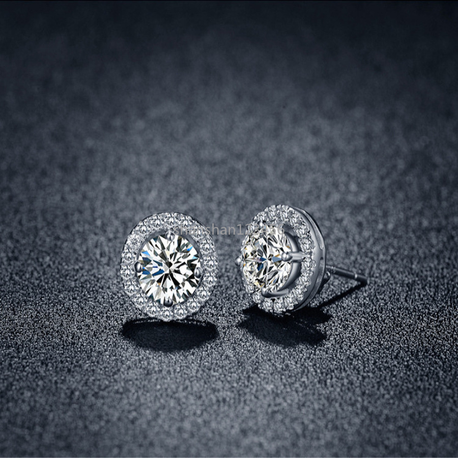 Women Diamond Earrings Cubic Zirconia Stud Engagement Wedding Ear Rings Gift Fashion Jewelry Will and Sandy
Women Diamond Earrings Cubic Zirconia Stud Engagement Wedding Ear Rings Gift Fashion Jewelry Will and Sandy