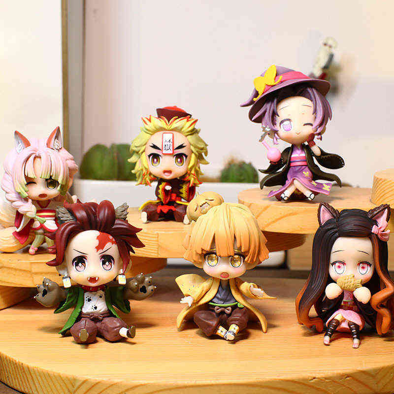 Demon Slayer Anime Figure Kamado Nezuko/Kanroji Mitsuri/Rengoku Kyoujurou/Kochou Shinobu Action Figure Kimetsu no Yaiba Figurine H1124
Demon Slayer Anime Figure Kamado Nezuko/Kanroji Mitsuri/Rengoku Kyoujurou/Kochou Shinobu Action Figure Kimetsu no Yaiba Figurine H1124