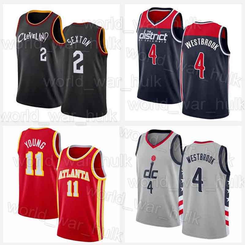 Atlanta Hawks Washington Wizards Russell 4 Westbrook Trae 11 Young De'andre 12 Hunter Collin 2 Sexton 2021 Basketball Jerseys, Black;red
Atlanta Hawks Washington Wizards Russell 4 Westbrook Trae 11 Young De'andre 12 Hunter Collin 2 Sexton 2021 Basketball Jerseys, Black;red