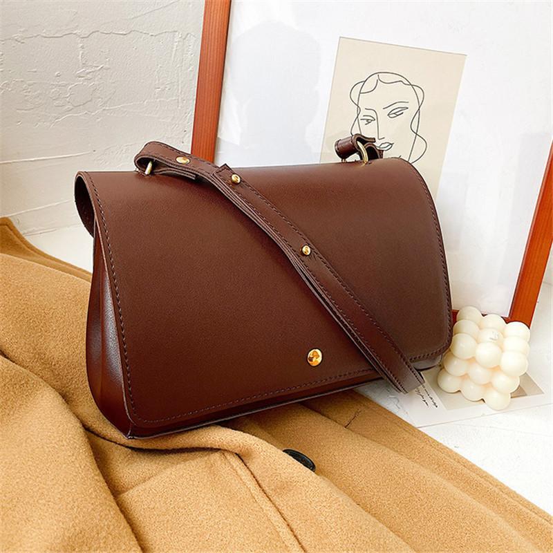 Shoulder Bag For Women Vintage Female Crosbody Bags PU Leather Waterproof Simple Youth Designer Daily Bag Unique Brown Black
Shoulder Bag For Women Vintage Female Crosbody Bags PU Leather Waterproof Simple Youth Designer Daily Bag Unique Brown Black