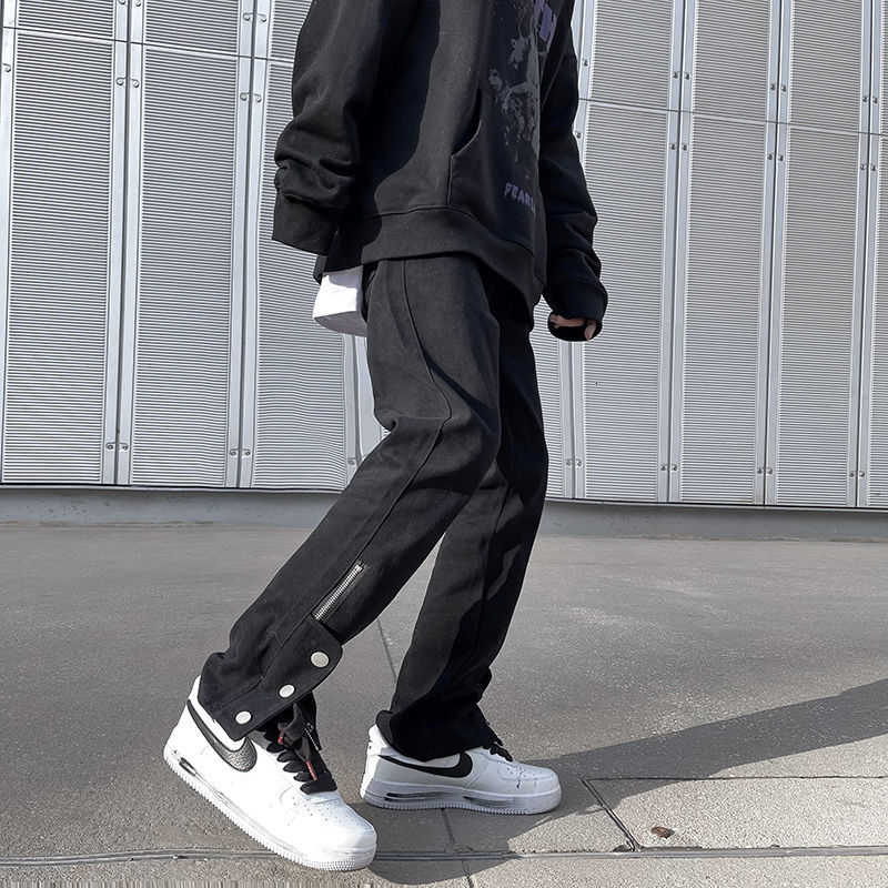 New 2021 Men's Dark Black Breasted Jeans Detail Zipper Split Casual Pants Fashion Trend Hip Hop High-quality Trousers Size M-2xl Gzuc
New 2021 Men's Dark Black Breasted Jeans Detail Zipper Split Casual Pants Fashion Trend Hip Hop High-quality Trousers Size M-2xl Gzuc