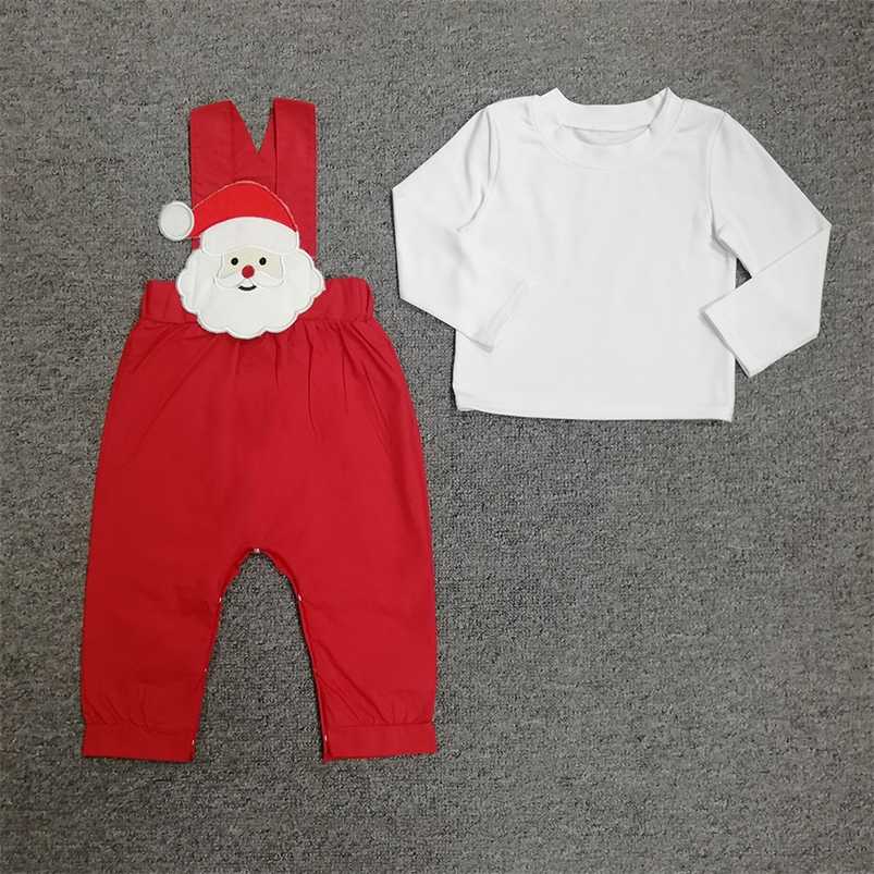 Autumn Boys Clothes White Long Sleeve Top And Red Strap Jumpsuit Christmas Hat Old Man Head Embroidery Pattern Boy 211018, 2bpf2106-003
Autumn Boys Clothes White Long Sleeve Top And Red Strap Jumpsuit Christmas Hat Old Man Head Embroidery Pattern Boy 211018, 2bpf2106-003