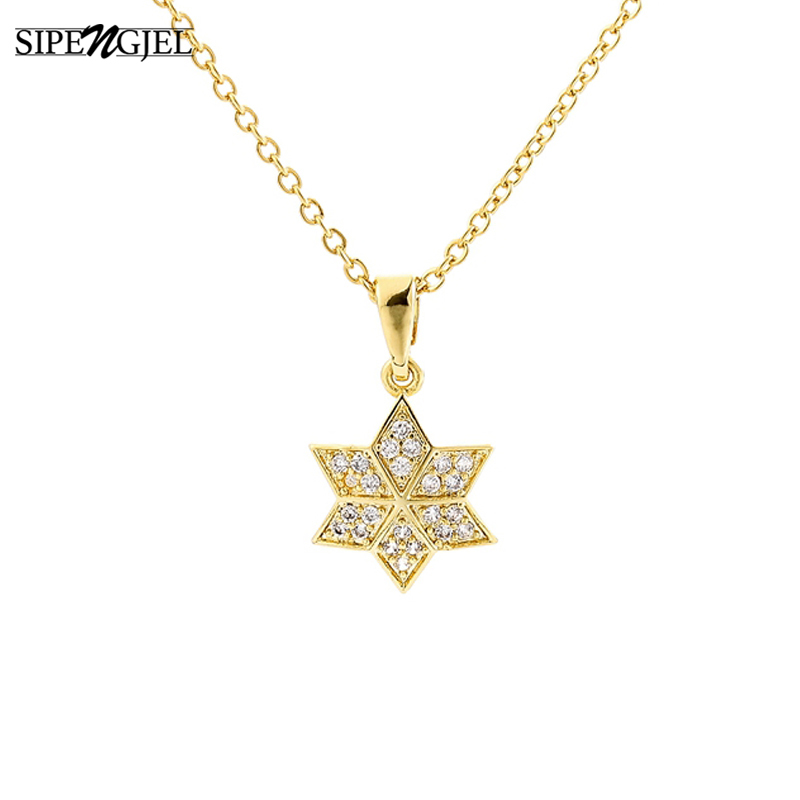 Fashion Cubic Zircon six Pendant Necklace Gold Sliver Color star choker Neckalce For Women Jewelry Gift 2020
Fashion Cubic Zircon six Pendant Necklace Gold Sliver Color star choker Neckalce For Women Jewelry Gift 2020
