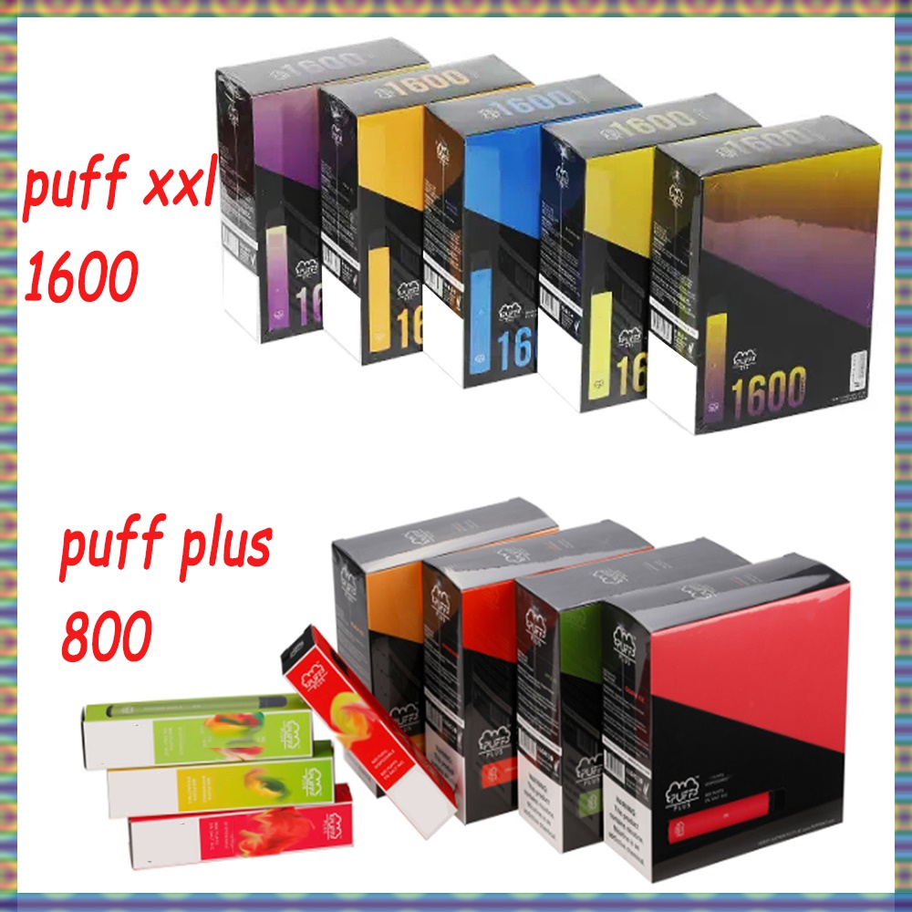 MOQ10PCS puff plus xxl Disposable Device 30+Colors E Cigarette Vape Pen 800+ 1600+ puffs
MOQ10PCS puff plus xxl Disposable Device 30+Colors E Cigarette Vape Pen 800+ 1600+ puffs