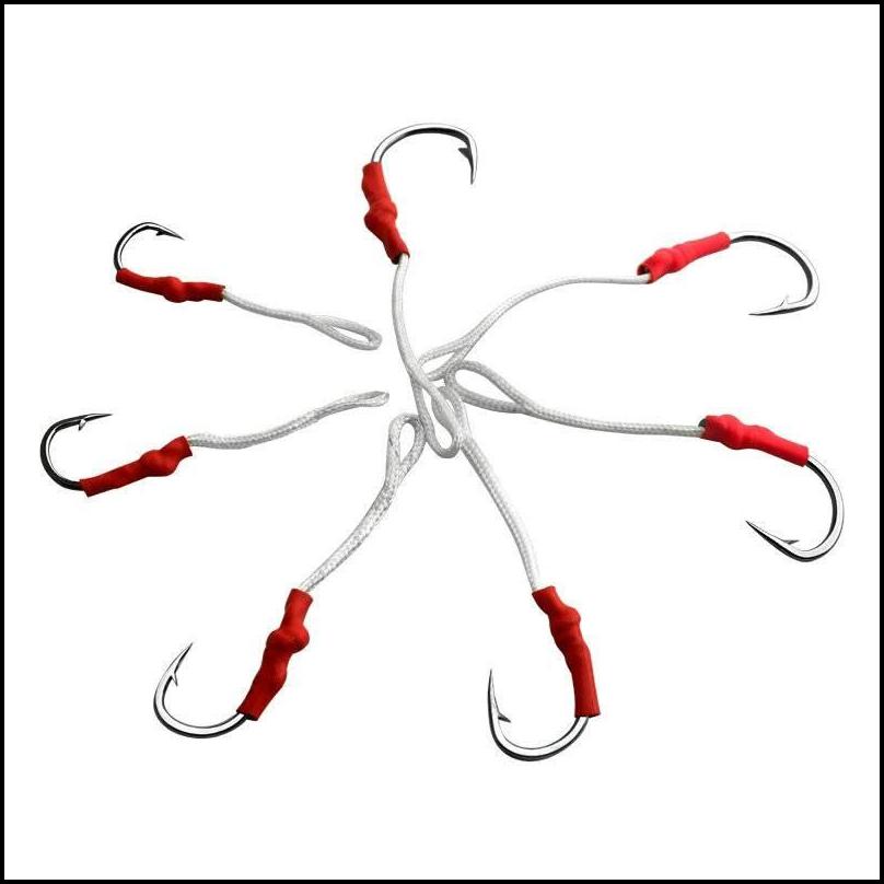 Sports & Outdoors50Pcs 10827 Jig Hooks Jigging Assist Bait Fishing Hook With Pe Line Size 1/0-10/0 1683 Z2 Drop Delivery 2021 Mwl7D
Sports & Outdoors50Pcs 10827 Jig Hooks Jigging Assist Bait Fishing Hook With Pe Line Size 1/0-10/0 1683 Z2 Drop Delivery 2021 Mwl7D