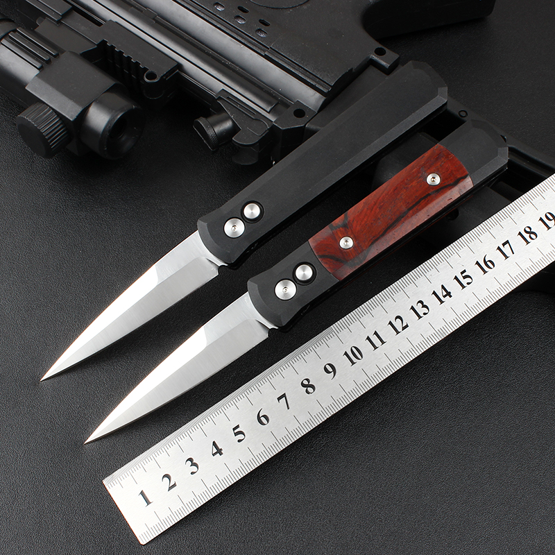 Godfather Fast Jungle Hunting Open Automatic Knife 154cm steelBlade 6061-T6 Handle Outdoor Self-defence Pocket Knives EDC Tool Easy to carry
Godfather Fast Jungle Hunting Open Automatic Knife 154cm steelBlade 6061-T6 Handle Outdoor Self-defence Pocket Knives EDC Tool Easy to carry