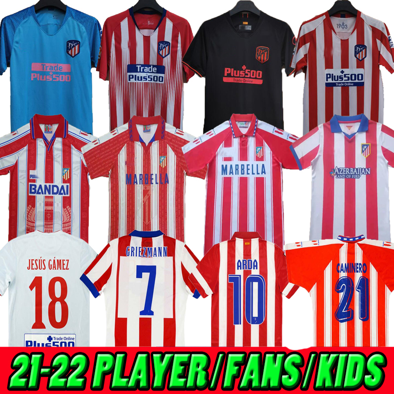 2004 2005 18 19 Atletico Madrid soccer jerseys #9 F.TORRES 1994 95 96 97 2013 14 15 2018 2019 CAMINERO GRIEZMANN Gabi HOME vintage classic football shirt, 2018;away
2004 2005 18 19 Atletico Madrid soccer jerseys #9 F.TORRES 1994 95 96 97 2013 14 15 2018 2019 CAMINERO GRIEZMANN Gabi HOME vintage classic football shirt, 2018;away