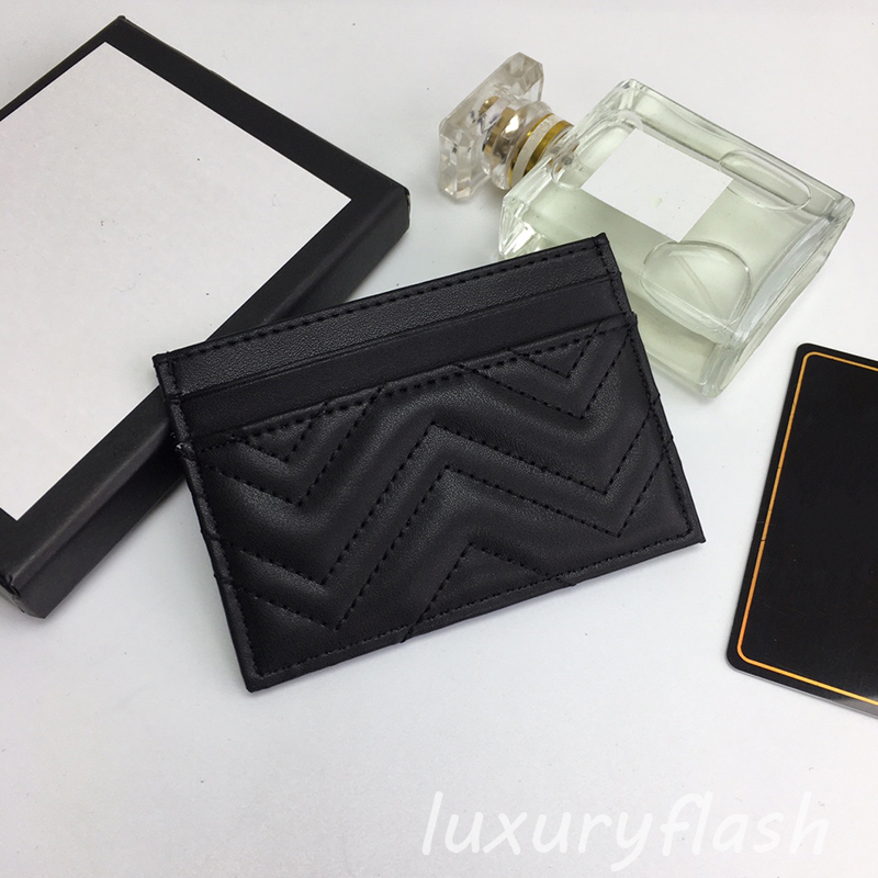 Calf Leather Card Holder High-quality Designer Ladies Wallet Simple Luxury High Quality Bag Wallets Coin Purses