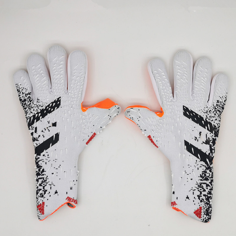 4MM New Goalkeeper Finger Protection Professional Men Football Gloves Adults Kids Thicker Goalie Soccer glove