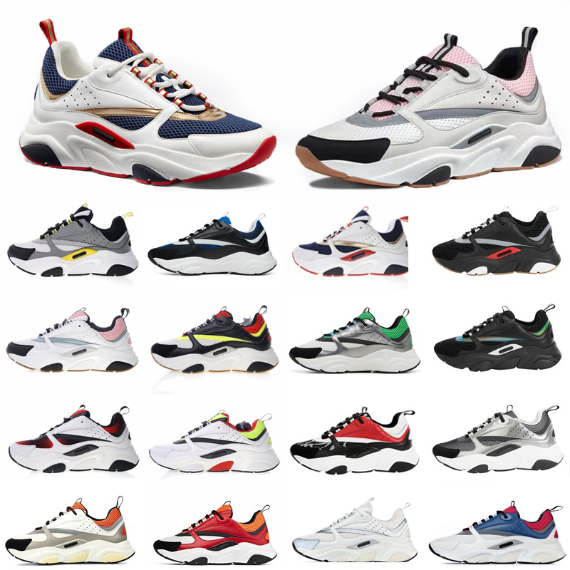 Men Lace-up B22 Sneaker shoes White Leather Calfskin Sneakers Top Technical Knit Women Platform Blue Grey Run Trainers, 17
Men Lace-up B22 Sneaker shoes White Leather Calfskin Sneakers Top Technical Knit Women Platform Blue Grey Run Trainers, 17