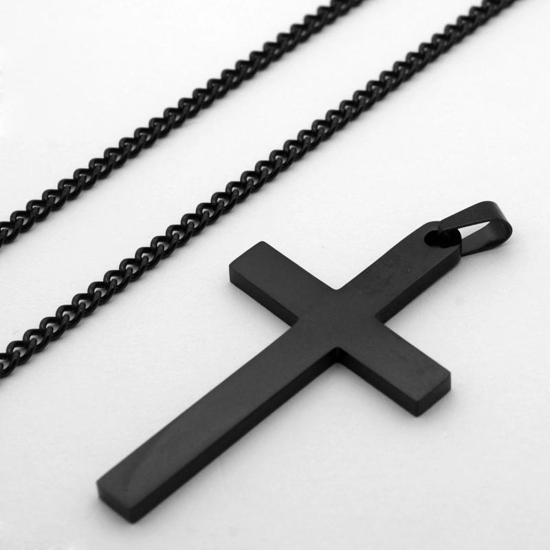 Chains Metal Fashion Women Jewelry Gift Necklace Pendant Chain Titanium Stainless Steel For Man Male Or Female
