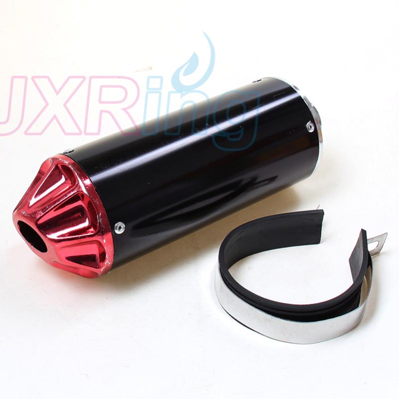 Motorcycle Exhaust System 28mm Muffler Red Aluminum For ATV Pit Dirt BIKE CRF 50/70/90/110/125/140 CC
Motorcycle Exhaust System 28mm Muffler Red Aluminum For ATV Pit Dirt BIKE CRF 50/70/90/110/125/140 CC