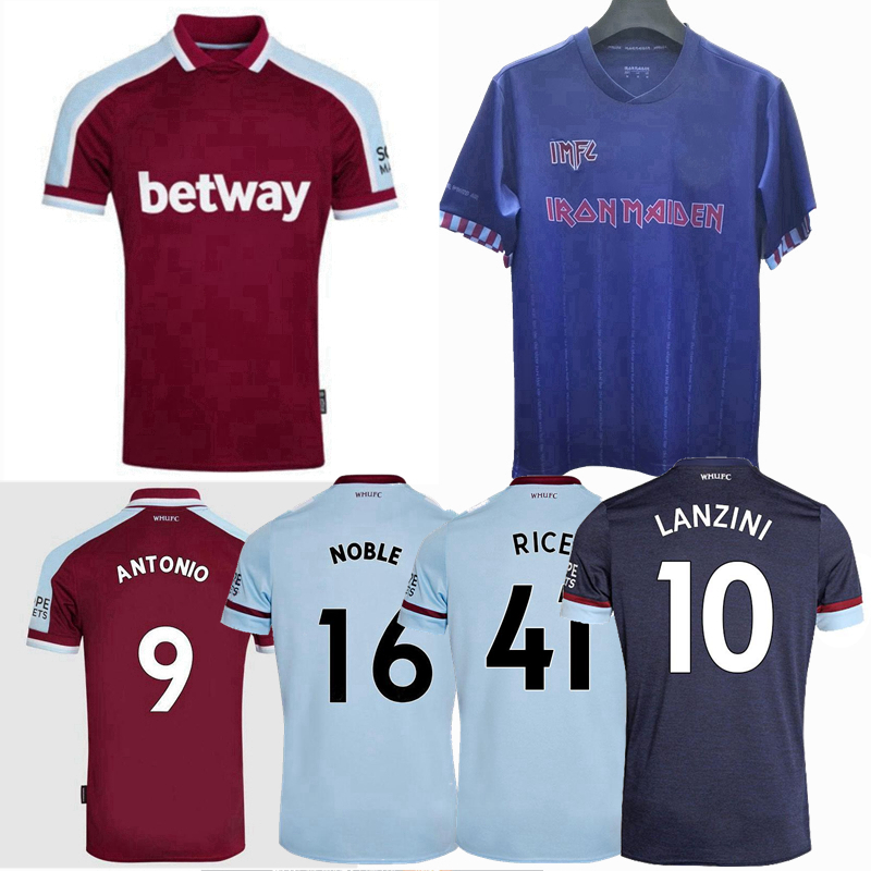 2021 2022 West Home soccer jerseys 21 22 United IRON MAIDEN X RICE VLASIC ZOUMA HAM YARMOLENKO LANZINI ANTONIO F.ANDERSON 125th Anniversary football shirts, 3rd
2021 2022 West Home soccer jerseys 21 22 United IRON MAIDEN X RICE VLASIC ZOUMA HAM YARMOLENKO LANZINI ANTONIO F.ANDERSON 125th Anniversary football shirts, 3rd