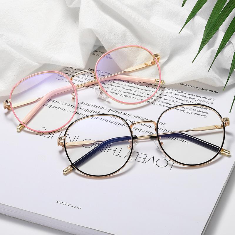 Outdoor Eyewear Retro Anti Blue Light Glasses Frame Metal Round Optical Sepectacles Plain Eyeglasses For Men Women Unisex
Outdoor Eyewear Retro Anti Blue Light Glasses Frame Metal Round Optical Sepectacles Plain Eyeglasses For Men Women Unisex