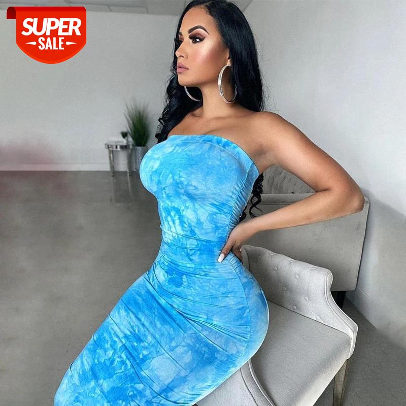 Tie Dyeing Print Dress Draped Party Clubwear Summer Fall Dress Sundress Sexy Strapless Off Shouler 2020 New Fashion Women #K05S, Black;gray
Tie Dyeing Print Dress Draped Party Clubwear Summer Fall Dress Sundress Sexy Strapless Off Shouler 2020 New Fashion Women #K05S, Black;gray