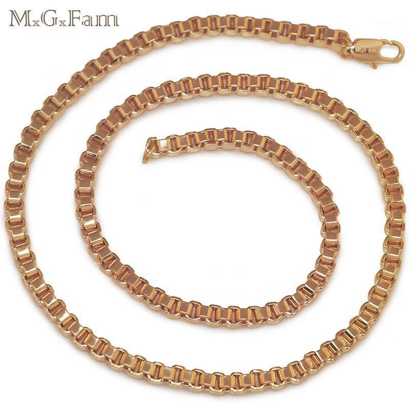 MGFam (50cm*4mm ) Classic Gold-Color Boxes Chain Necklaces 20inch Jewelry For Men Wise Choice Nickel Free Chains
MGFam (50cm*4mm ) Classic Gold-Color Boxes Chain Necklaces 20inch Jewelry For Men Wise Choice Nickel Free Chains