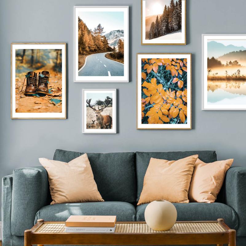 Paintings Autumn Deer Lake Plateau Maple Tree Quote Nordic Style Landscape Wall Art Canvas Posters And Prints Living Room DecorPainting
Paintings Autumn Deer Lake Plateau Maple Tree Quote Nordic Style Landscape Wall Art Canvas Posters And Prints Living Room DecorPainting