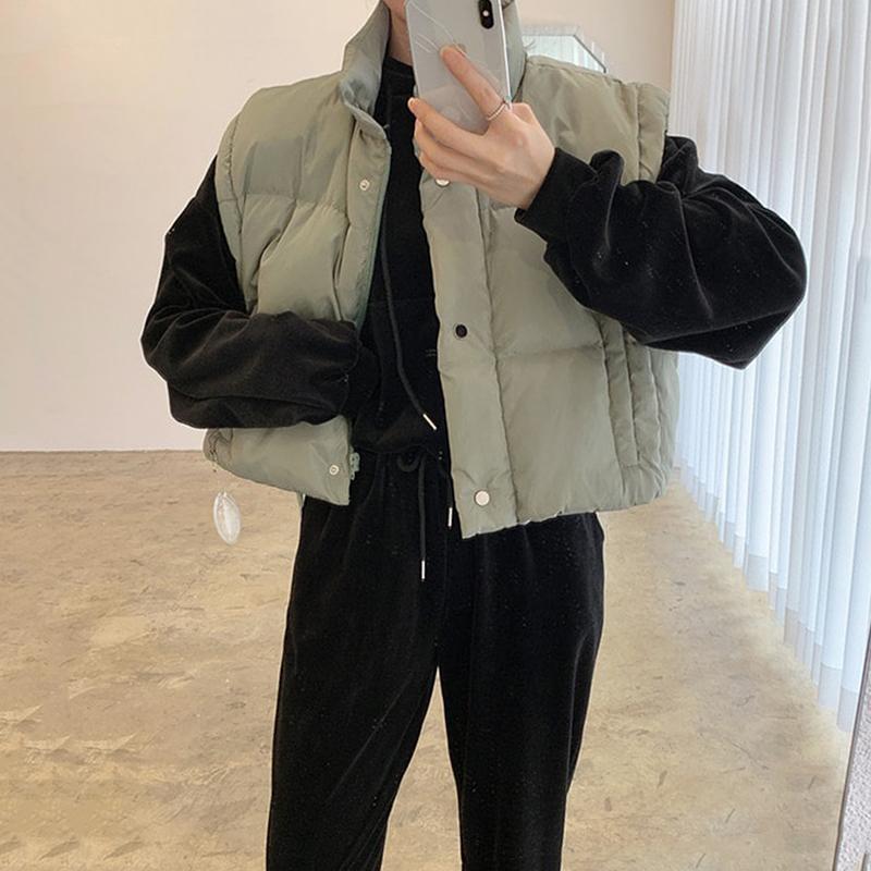 Women's Down & Parkas Korean Style Chic Loose Casual Winter Vest Jacket Women Turn Collar Sleeveless All Match Fashion Warm Woman Tops, Grey pants
Women's Down & Parkas Korean Style Chic Loose Casual Winter Vest Jacket Women Turn Collar Sleeveless All Match Fashion Warm Woman Tops, Grey pants