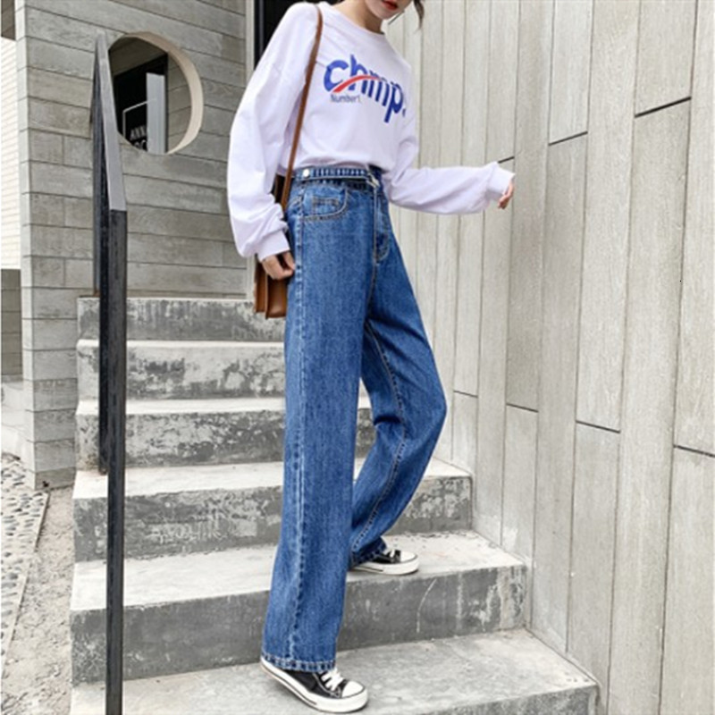 2021 New Woman High Waist Grey Jeans Autumn Winter for Clothes Wide Leg Denim Clothing Blue Fashion Vintage Pants V8e0, Gray
2021 New Woman High Waist Grey Jeans Autumn Winter for Clothes Wide Leg Denim Clothing Blue Fashion Vintage Pants V8e0, Gray