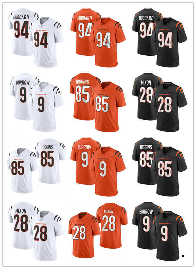Men Women Youth CincinnatiBengalsJersey 9 Joe Burrow 28 Joe Mixon 83 Tyler Boyd 85 Tee Higgins 94 Sam Hubbard Football Jerseys, Color
Men Women Youth CincinnatiBengalsJersey 9 Joe Burrow 28 Joe Mixon 83 Tyler Boyd 85 Tee Higgins 94 Sam Hubbard Football Jerseys, Color