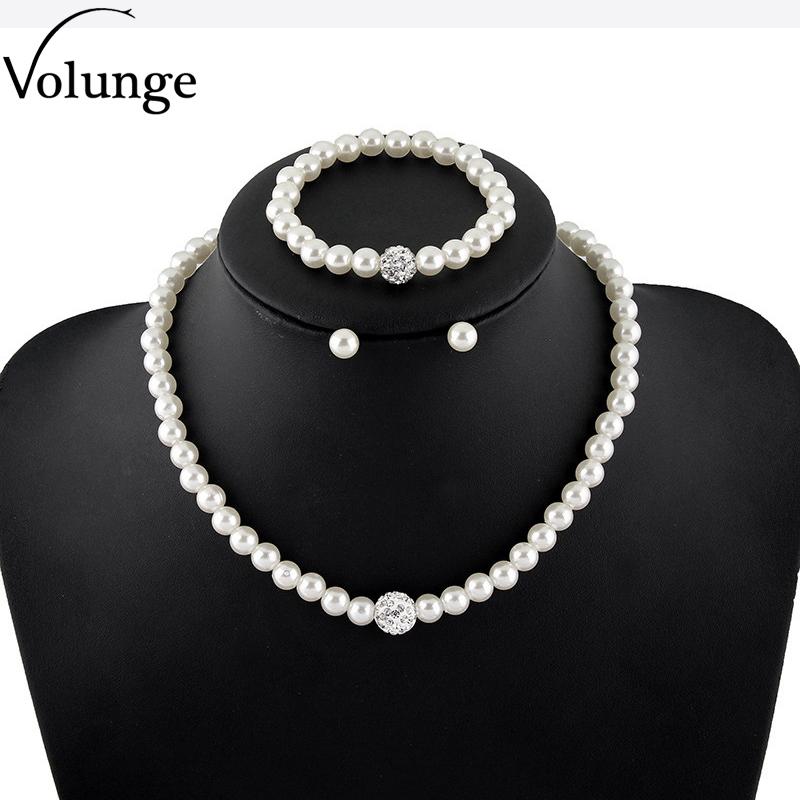 Earrings & Necklace Volunge 2021 Simulated Pearl Crystal Jewelry And Bracelet Wedding Sets Bridal Fashion, As pic
Earrings & Necklace Volunge 2021 Simulated Pearl Crystal Jewelry And Bracelet Wedding Sets Bridal Fashion, As pic