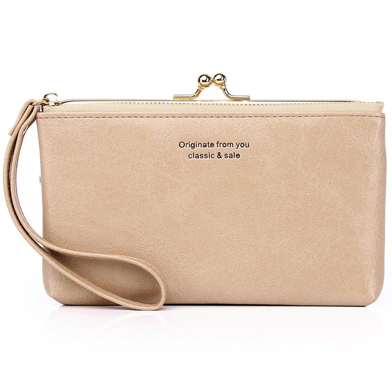 Handbag Bags Simple And Versatile Women Hand-held Coin Purse Large-capacity Long Zipper Mobile Phone Wrist Thin Section Hand-in-hand Fashion Wallet Clutch Bag, Oem
Handbag Bags Simple And Versatile Women Hand-held Coin Purse Large-capacity Long Zipper Mobile Phone Wrist Thin Section Hand-in-hand Fashion Wallet Clutch Bag, Oem