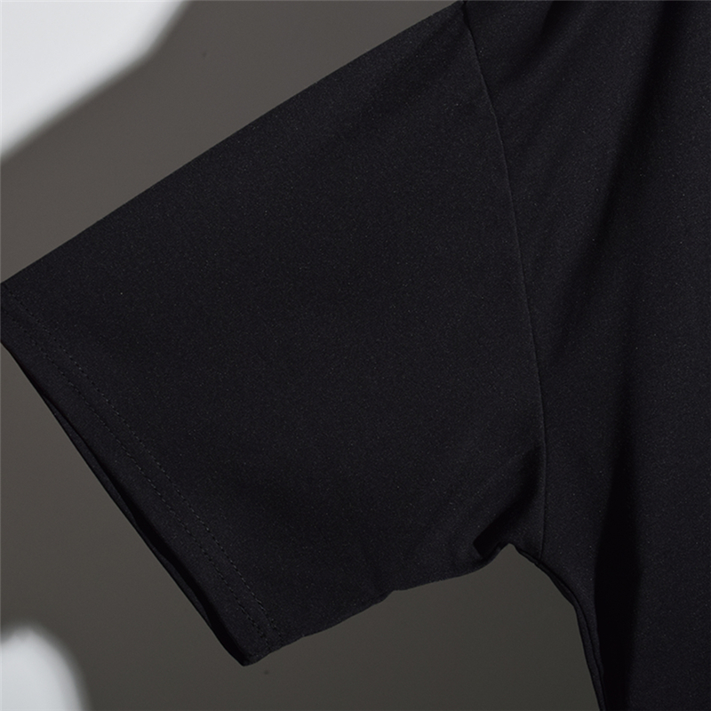 [XITAO] Europe New Summer Fashion Women Half Sleeve Hollow Out T-Shirts Female Solid Color O-Neck Pullover Tees KZH149 210306