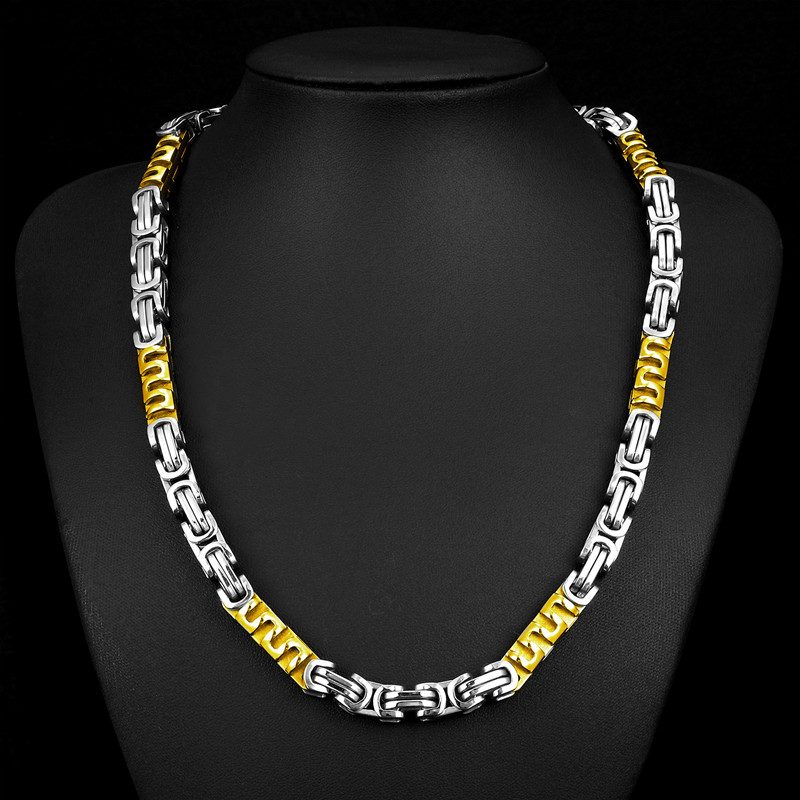 Stainless Steel Chain for Men Women Curb Cuban Handmade necklaces Gold Silver Color Punk Choker Fashion Male Jewelry Gift
Stainless Steel Chain for Men Women Curb Cuban Handmade necklaces Gold Silver Color Punk Choker Fashion Male Jewelry Gift
