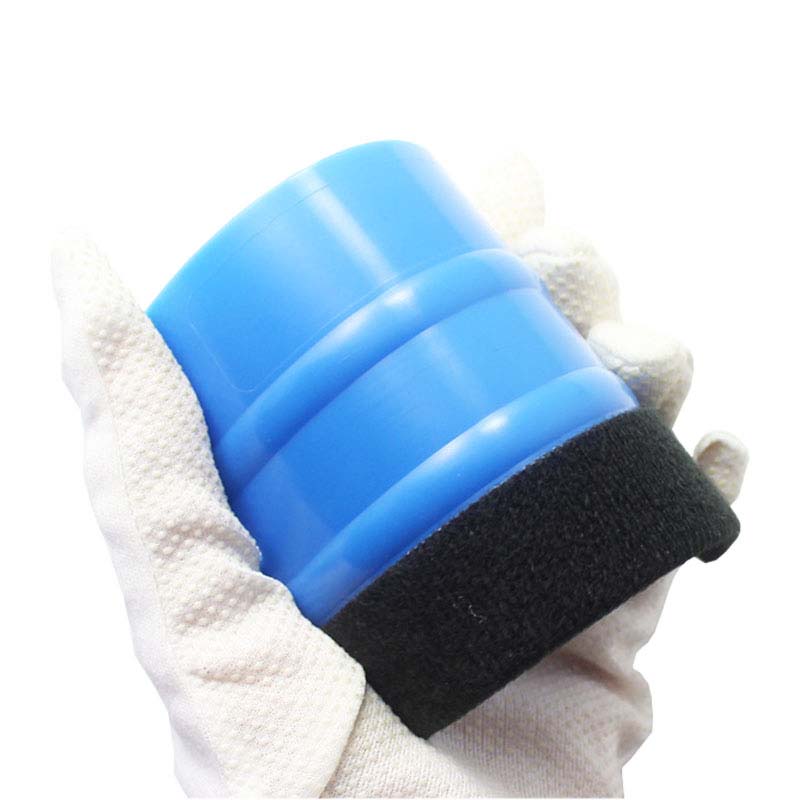 Vehicle Film Cutters Squeezing Scraper Wrap Tool Carbon Fiber Films Wrapping Cutter Aid Hand Tools 2 Pcs/Set